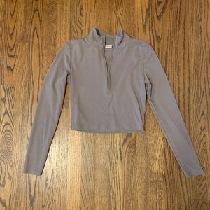sunday best half zip top